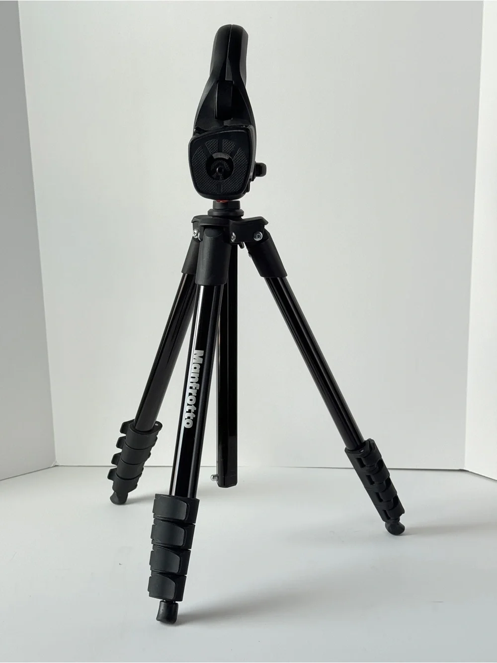 Manfrotto Black Camera Tripod with 3-Way Head